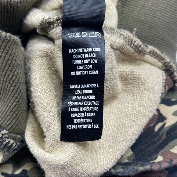 PUNK ROYAL Men's Camo Hoodie Sweatshirt Graphic Graffiti Print Size Large - Picture 7 of 10